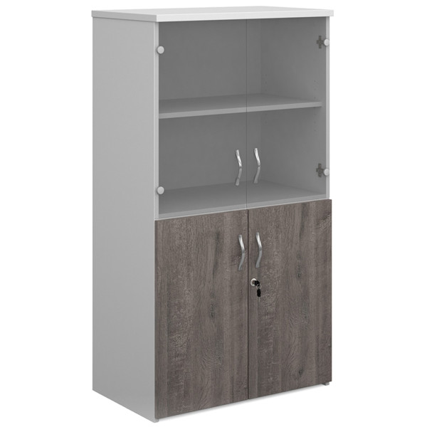 Maestro Combination Units with Wood and Glass Doors